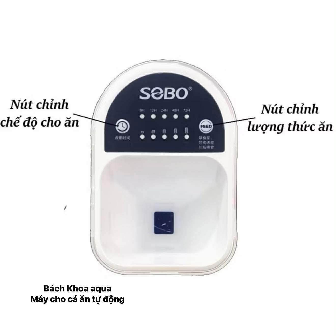 Máy cho cá ăn tiện lợi Sobo DA-06 cài đặt dễ dàng